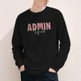 Cute Admin Squad Crew Team Back To School Administration Youth Long Sleeve Tee Cute Admin Squad Crew Team Back To School Administration Youth Long Sleeve Tee