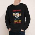 Cute Baseball Fan Weekend Forecast Change Of Beer And Hotdog Youth Long Sleeve Tee