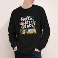 Cute Hello 1st Grade Dinosaur School Back To School Dino Bus Youth Long Sleeve Tee Cute Hello 1st Grade Dinosaur School Back To School Dino Bus Youth Long Sleeve Tee
