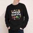 Cute Kindergarten Girl First Day Of School Back To School Youth Long Sleeve Tee Cute Kindergarten Girl First Day Of School Back To School Youth Long Sleeve Tee