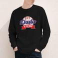 Dada Rookie Of Year 1st Birthday Baseball Theme Matching Youth Long Sleeve Tee