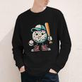 Donut Baseball Hat Ball Bat Cute Sport Toddler Boys Kids Men Youth Long Sleeve Tee Donut Baseball Hat Ball Bat Cute Sport Toddler Boys Kids Men Youth Long Sleeve Tee
