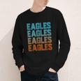 Eagle Mascot Back To School Spirit Kids Boys Girls Men Women Youth Long Sleeve Tee Eagle Mascot Back To School Spirit Kids Boys Girls Men Women Youth Long Sleeve Tee