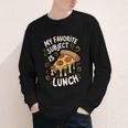 My Favorite Subject Is Lunch Pizza Back To School Youth Long Sleeve Tee