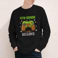 First Day Of 4th Grade Level Begins Back To School Boy Youth Long Sleeve Tee First Day Of 4th Grade Level Begins Back To School Boy Youth Long Sleeve Tee