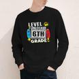 First Day Of 6th Grade Level Unlocked Game Back To School Youth Long Sleeve Tee First Day Of 6th Grade Level Unlocked Game Back To School Youth Long Sleeve Tee