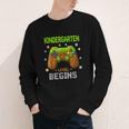 First Day Of Kindergarten Level Begins Back To School Youth Long Sleeve Tee First Day Of Kindergarten Level Begins Back To School Youth Long Sleeve Tee
