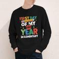 First Day Of My Last Year In Elementary Back To School Youth Long Sleeve Tee First Day Of My Last Year In Elementary Back To School Youth Long Sleeve Tee