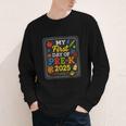 My First Day Of Pre-K 2025 Back To School Kids Youth Long Sleeve Tee