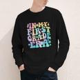 In My First Grade Era Girl Tie Dye 1st Grade Back To School Youth Long Sleeve Tee