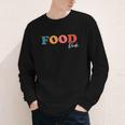 Food Dude Boho Sweet Lover By Food Dude For Back To School Youth Long Sleeve Tee Food Dude Boho Sweet Lover By Food Dude For Back To School Youth Long Sleeve Tee