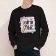 Fourth Grade Back To School For Girls Pink Notebook Youth Long Sleeve Tee Fourth Grade Back To School For Girls Pink Notebook Youth Long Sleeve Tee