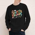 Fourth Grade Vibes 4th Grade Team Groovy Back To School Youth Long Sleeve Tee Fourth Grade Vibes 4th Grade Team Groovy Back To School Youth Long Sleeve Tee