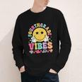 Fourth Grade Vibes Smile Face Back To School Boys Girls Kids Youth Long Sleeve Tee Fourth Grade Vibes Smile Face Back To School Boys Girls Kids Youth Long Sleeve Tee
