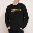 Freshman 9th Grade Back To School First Day Juneteenth Afro Youth Long Sleeve Tee
