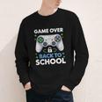 Game Over Back To School Kids First Day School Youth Long Sleeve Tee Game Over Back To School Kids First Day School Youth Long Sleeve Tee