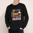 Gamer Back To School Gamepad 2nd Second Grade Level Unlocked Youth Long Sleeve Tee Gamer Back To School Gamepad 2nd Second Grade Level Unlocked Youth Long Sleeve Tee