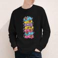 German Shorthaired Pointer Rainbow Back To School Boys Girls Youth Long Sleeve Tee