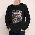 Girls Monster Trucks Ready To Crush Preschool Back To School Youth Long Sleeve Tee Girls Monster Trucks Ready To Crush Preschool Back To School Youth Long Sleeve Tee