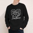 Go Cheer Panthers High School Spirit Team Back To School Youth Long Sleeve Tee Go Cheer Panthers High School Spirit Team Back To School Youth Long Sleeve Tee