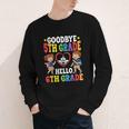Goodbye 5th Grade Hello 6th Grade Graduate Back To School Youth Long Sleeve Tee