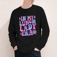 Groovy In My Lunch Lady Era Cafeteria Back To School Youth Long Sleeve Tee Groovy In My Lunch Lady Era Cafeteria Back To School Youth Long Sleeve Tee