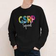 GSRP Squad Tie Dye Back To School Women Appreciation Youth Long Sleeve Tee