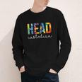 Head Custodian Women Tie Dye Back To School Appreciation Day Youth Long Sleeve Tee Head Custodian Women Tie Dye Back To School Appreciation Day Youth Long Sleeve Tee