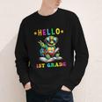 Hello 1st Grade Turtle Lovers Back To School Kids Boys Girls Youth Long Sleeve Tee