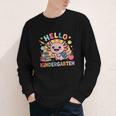 Hello Kindergarten Axolotl Back To School For Kids Youth Long Sleeve Tee Hello Kindergarten Axolotl Back To School For Kids Youth Long Sleeve Tee