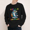 Hello Second Grade Dolphin Lover Back To School Kid Boy Girl Youth Long Sleeve Tee Hello Second Grade Dolphin Lover Back To School Kid Boy Girl Youth Long Sleeve Tee