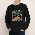 High School Level Unlocked Video Game Back To School Boys Youth Long Sleeve Tee High School Level Unlocked Video Game Back To School Boys Youth Long Sleeve Tee