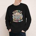 Howdy Fourth Grade Cowgirl Western 4th Grade Back To School Youth Long Sleeve Tee