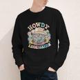 Howdy Kindergarten Cowgirl Country Western Back To School Youth Long Sleeve Tee Howdy Kindergarten Cowgirl Country Western Back To School Youth Long Sleeve Tee