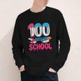 HUGvyn 100 Days Of School Baseball Ice Cream Teacher Student Youth Long Sleeve Tee HUGvyn 100 Days Of School Baseball Ice Cream Teacher Student Youth Long Sleeve Tee