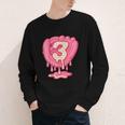 Ice Cream Baseball Glove 3rd Birthday Edition Youth Long Sleeve Tee