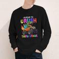 I'm Ready To Crush Third Grade Dinosaur Truck Back To School Youth Long Sleeve Tee I'm Ready To Crush Third Grade Dinosaur Truck Back To School Youth Long Sleeve Tee