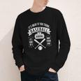It's Ok If You Think Baseball Is Boring It's Kind Of Smart Youth Long Sleeve Tee