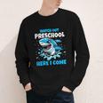 Kids Back To School Watch Out Preschool Here I Come Shark Boys Youth Long Sleeve Tee Kids Back To School Watch Out Preschool Here I Come Shark Boys Youth Long Sleeve Tee