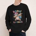 Kids Boom I'm Going To 1st Grade Dabbing Sloth For Back To School Youth Long Sleeve Tee Kids Boom I'm Going To 1st Grade Dabbing Sloth For Back To School Youth Long Sleeve Tee