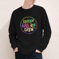 Kindergarten Crew Team Back To School 1st Day Of School Youth Long Sleeve Tee