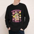 Kindergarten Vibes Groovy Kindergarten Back To School Frog Youth Long Sleeve Tee Kindergarten Vibes Groovy Kindergarten Back To School Frog Youth Long Sleeve Tee