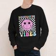 Kindergarten Vibes Groovy Back To School Kinder Girls Kids Youth Long Sleeve Tee Kindergarten Vibes Groovy Back To School Kinder Girls Kids Youth Long Sleeve Tee