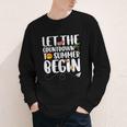 Let The Countdown To Summer Begin Back To School Youth Long Sleeve Tee Let The Countdown To Summer Begin Back To School Youth Long Sleeve Tee