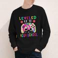 Leveled Up To High School Gaming Fun Back To School Tie Dye Youth Long Sleeve Tee Leveled Up To High School Gaming Fun Back To School Tie Dye Youth Long Sleeve Tee