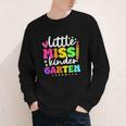 Little Miss Kindergarten Kids Girls Pencil Back To School Youth Long Sleeve Tee Little Miss Kindergarten Kids Girls Pencil Back To School Youth Long Sleeve Tee