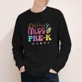 Little Miss Pre-K Preschool First Day Back To School Girls Youth Long Sleeve Tee Little Miss Pre-K Preschool First Day Back To School Girls Youth Long Sleeve Tee