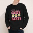 Little Miss Sassy Pants Back To School Girls Youth Long Sleeve Tee Little Miss Sassy Pants Back To School Girls Youth Long Sleeve Tee
