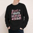 Little Miss Second Grade Back To School 2nd Grader Student Youth Long Sleeve Tee Little Miss Second Grade Back To School 2nd Grader Student Youth Long Sleeve Tee