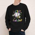 Mardi Gras Ice Cream Drip Baseball Carnival Party Mask Boys Youth Long Sleeve Tee Mardi Gras Ice Cream Drip Baseball Carnival Party Mask Boys Youth Long Sleeve Tee